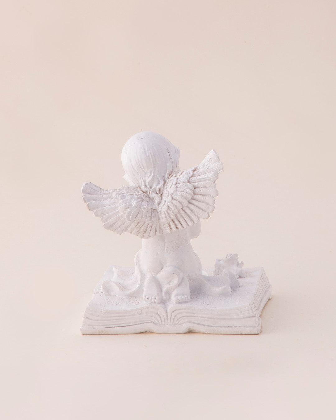 Praying On Book Angel Cherub Figurine
