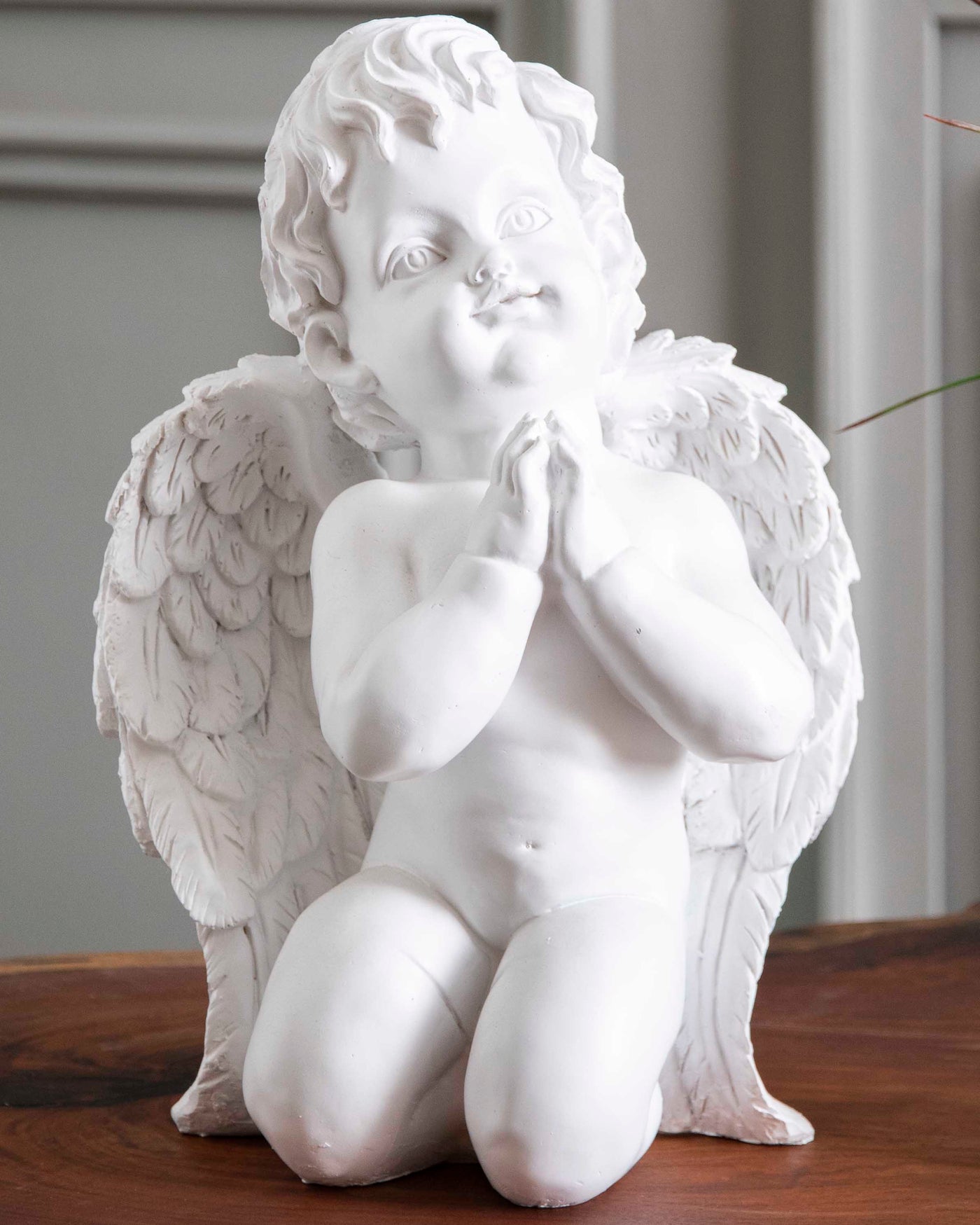 Praying Angel Cherub Figurine