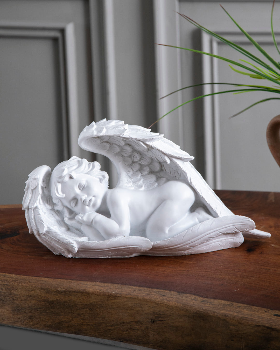 Heavenly Sleepy Angel Cherub Figurine