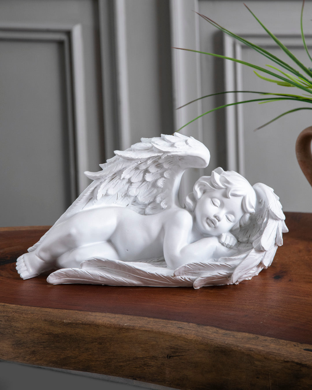 Heavenly Sleepy Angel Cherub Figurine