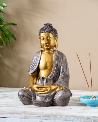 Meditative Buddha Sculpture