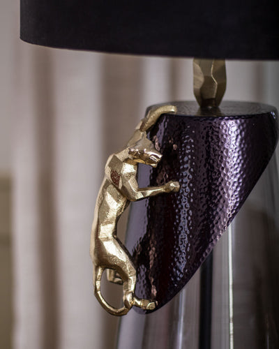 'Abstract Panther' Table Lamp