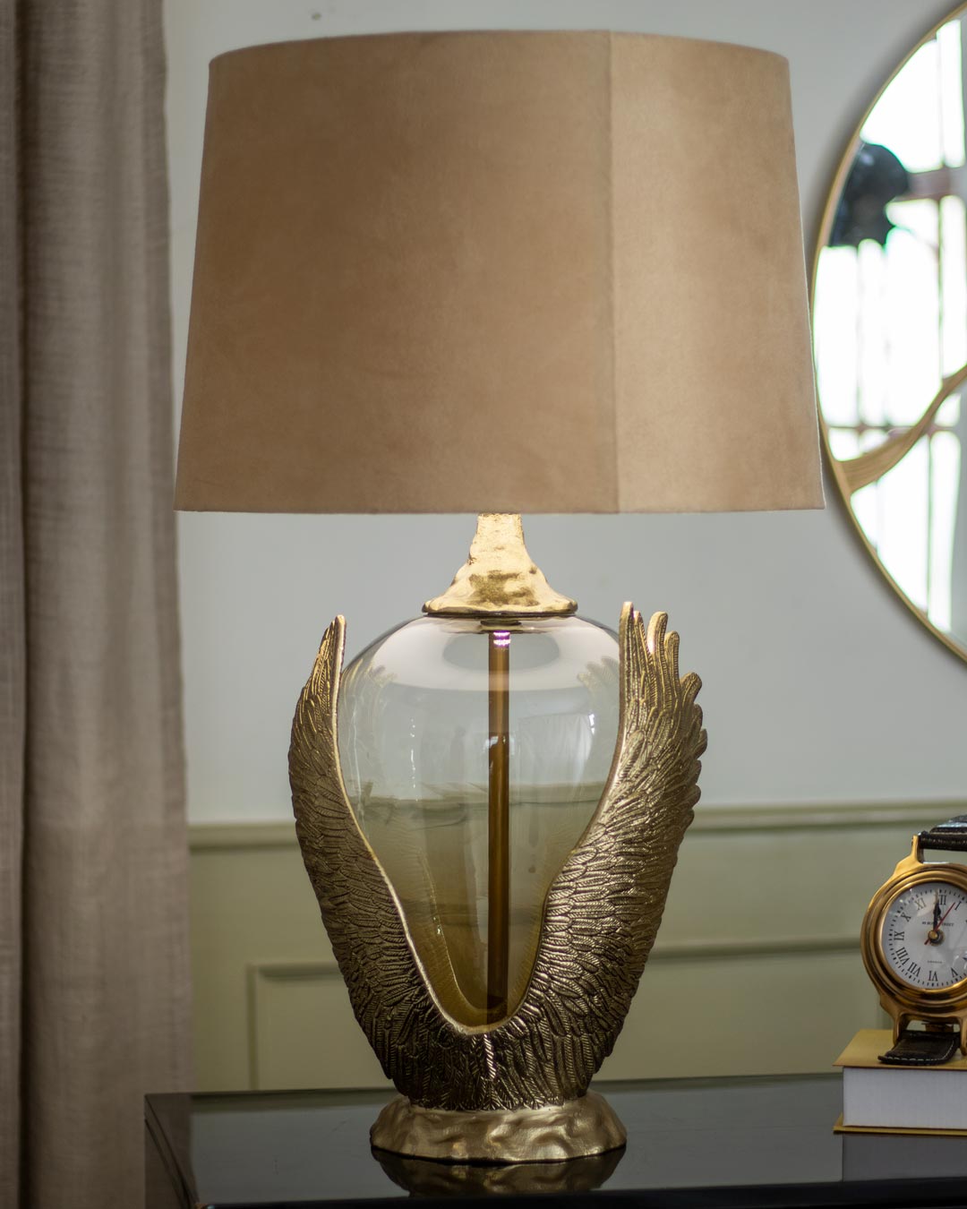 'Phoenix Wing' Table Lamp