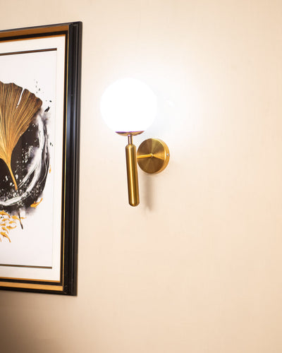 Globe Glass Wall Sconce