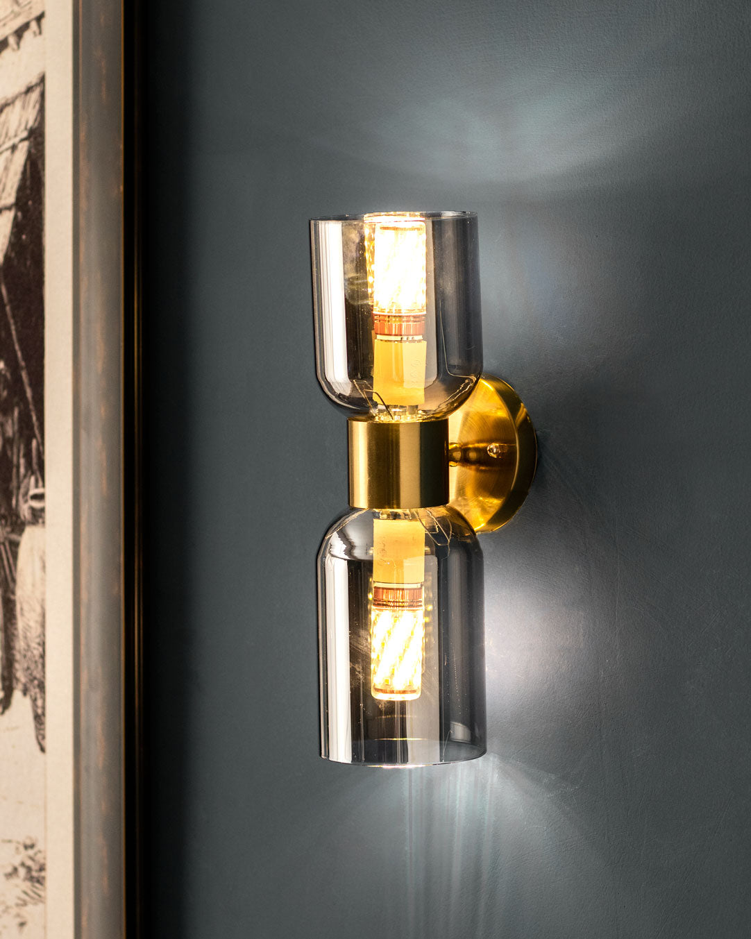 Edie & Betty Wall Light - Smoke