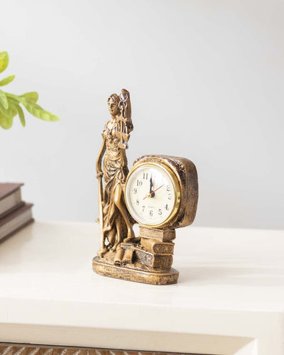 Justice Table-Top Clock