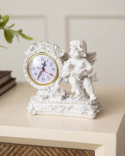 Classic Angel Table Top Clock