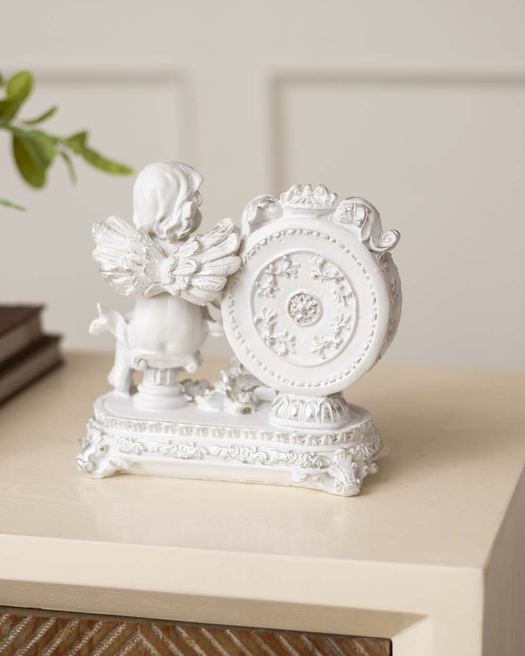 Classic Angel Table Top Clock