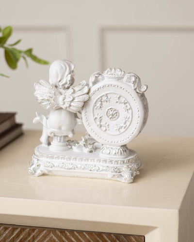 Classic Angel Table Top Clock