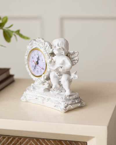 Classic Angel Table Top Clock