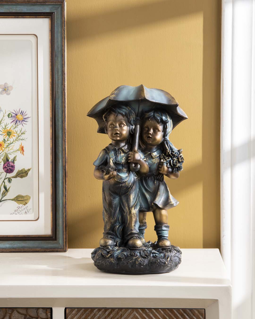 Angel Cherub Couple Figurine