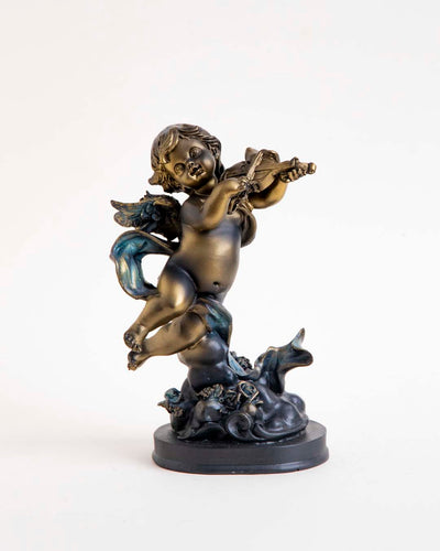 Angel Cherub Playing Violin