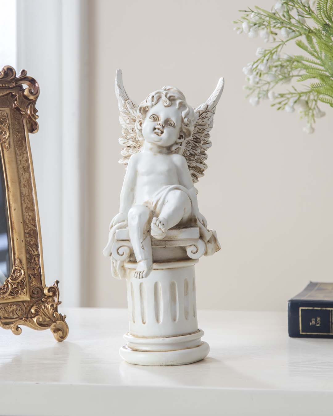 Adorable Cherub Decorative Accent