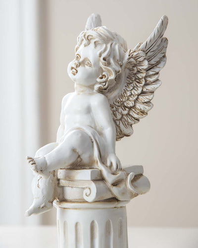 Adorable Cherub Decorative Accent