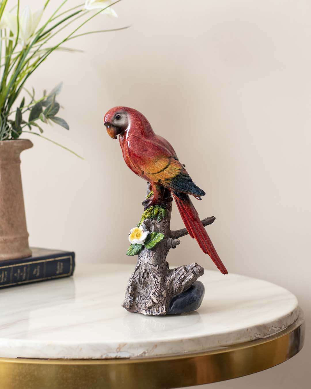 Tropical Birds Tabletop Accent