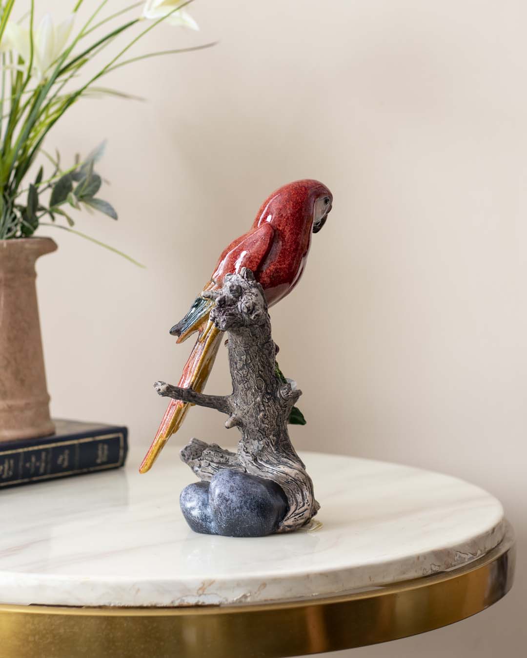 Tropical Birds Tabletop Accent