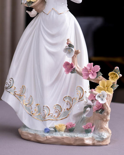 'Victorian Lady' Fine Porcelain Figurine