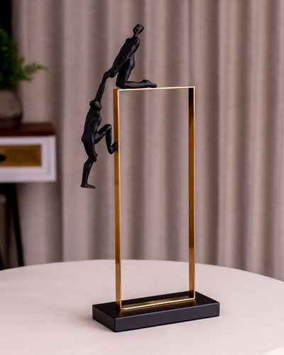 Climbing Character Table Top Sculpture