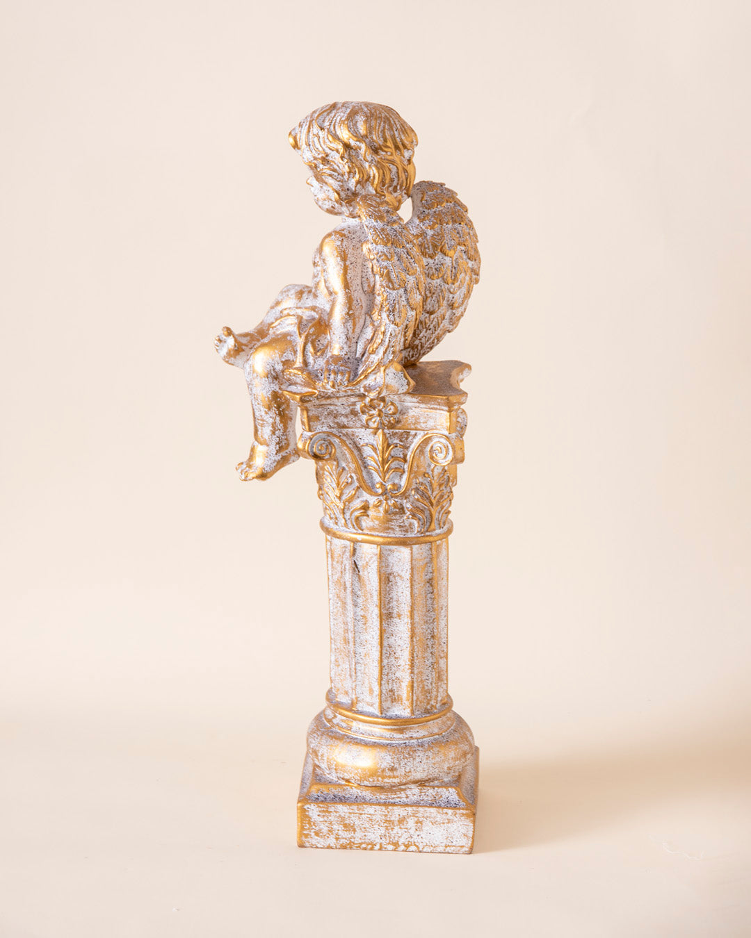 Thoughtful Serenity Angel Cherub Figurine