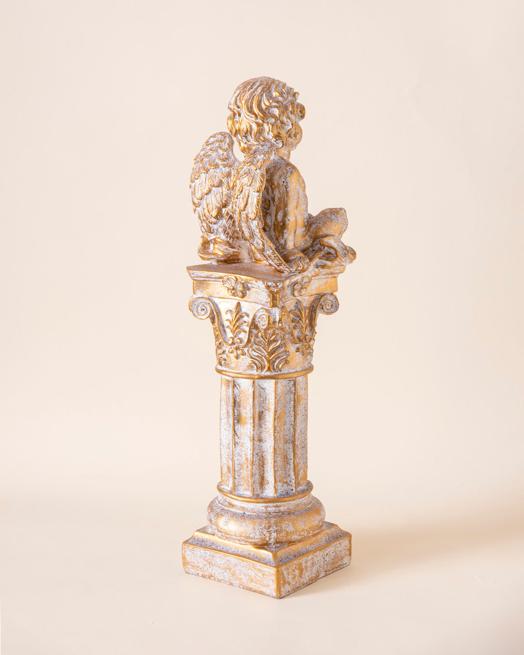 Thoughtful Serenity Angel Cherub Figurine