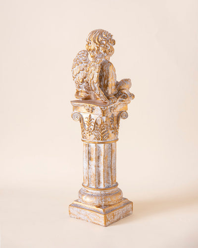 Thoughtful Serenity Angel Cherub Figurine