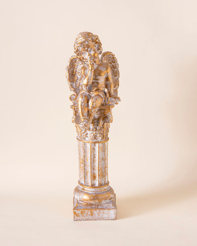 Thoughtful Serenity Angel Cherub Figurine