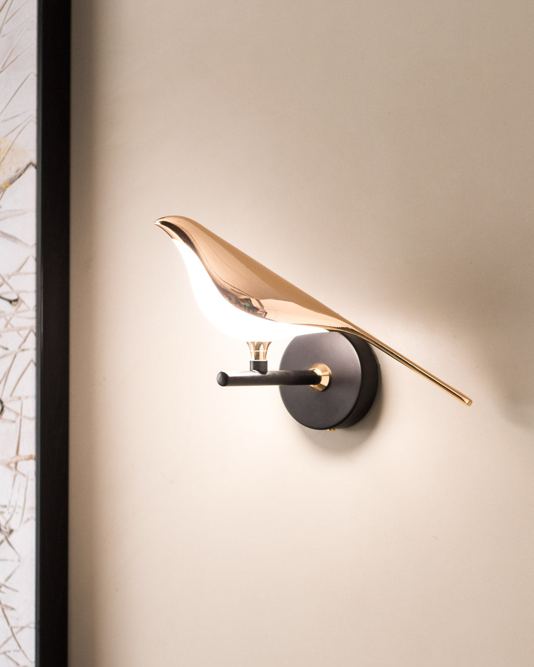 Aves Sitting Bird Wall Sconces