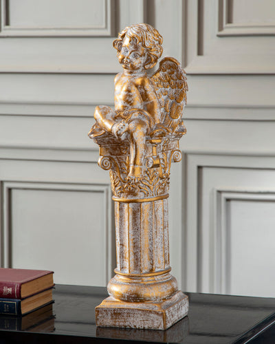Little Winged Dreamer Angel Cherub Figurine