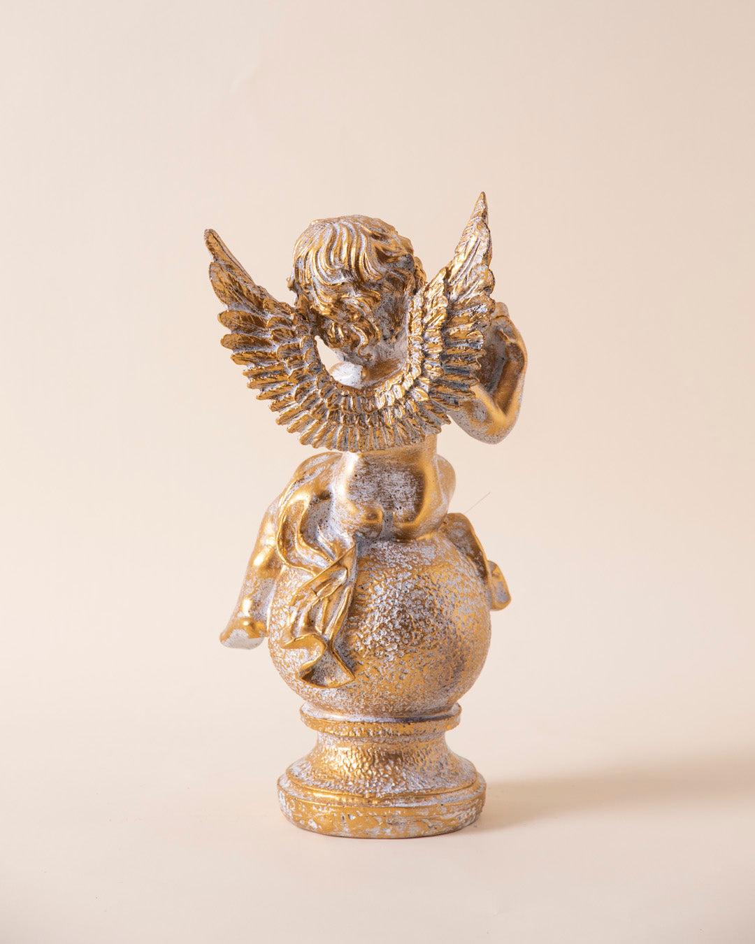 Angel Cherub Playing Harp