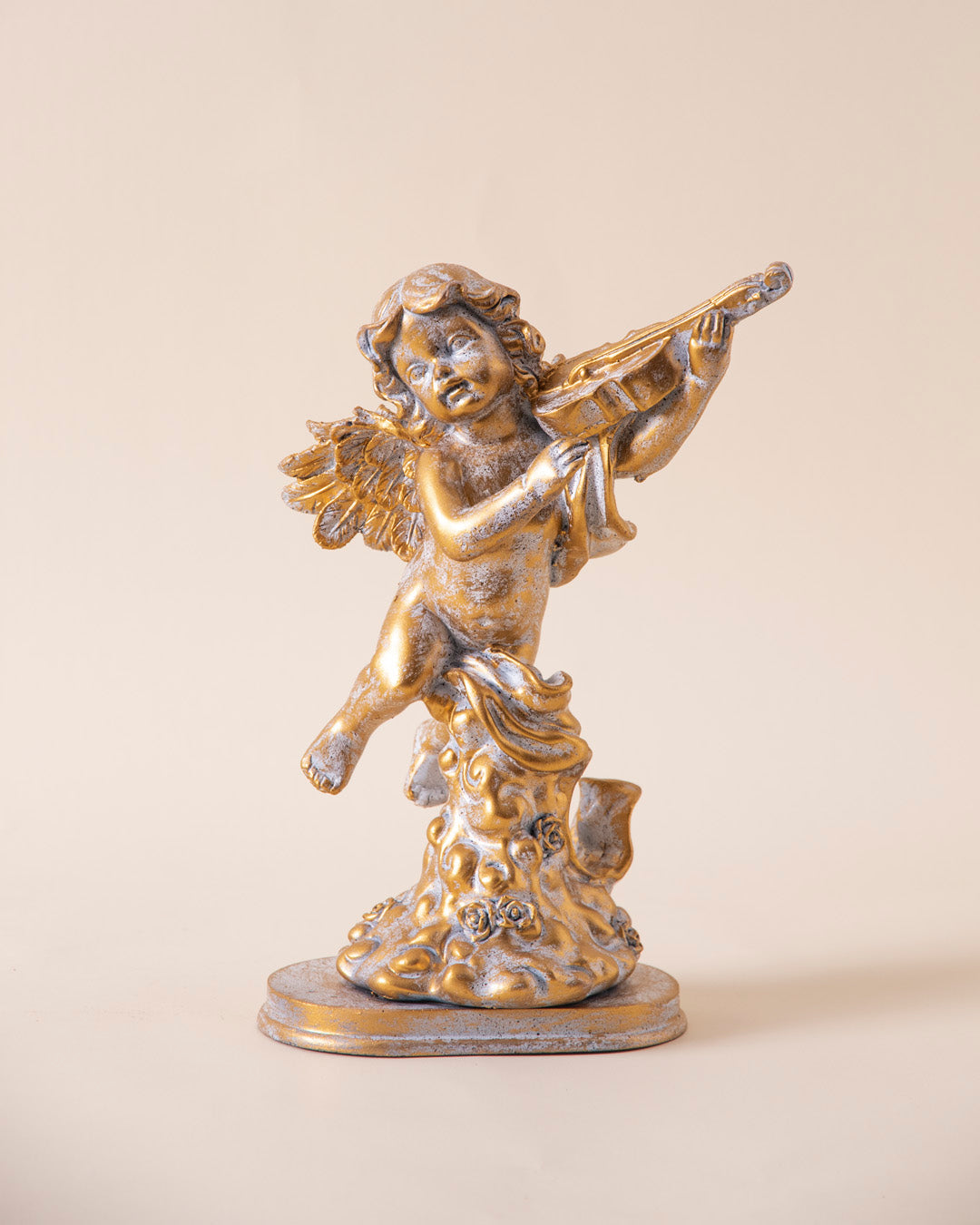 Angel Cherub Playing Violin