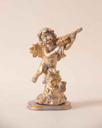Angel Cherub Playing Violin
