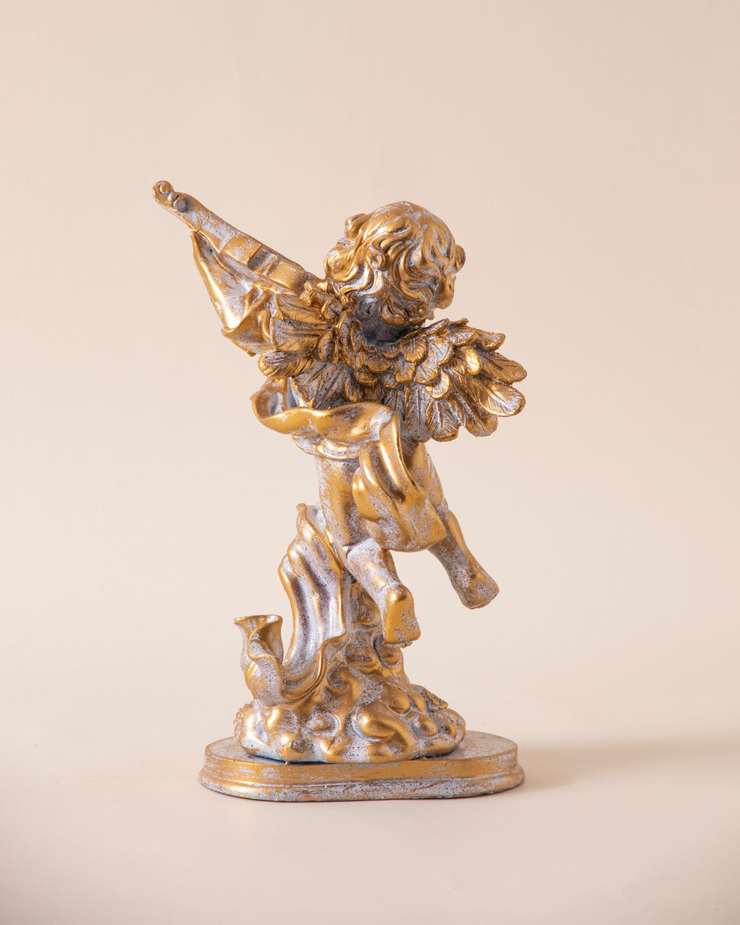 Angel Cherub Playing Violin