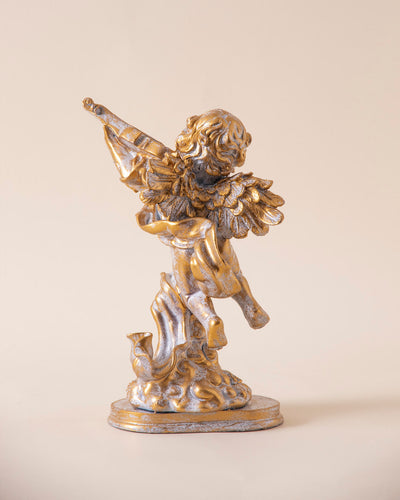 Angel Cherub Playing Violin