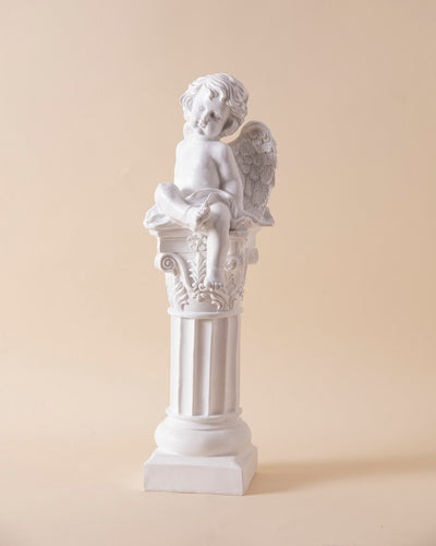 Little Winged Dreamer Angel Cherub Figurine