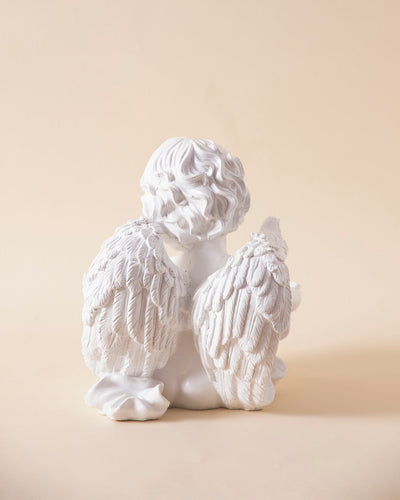 Blessing Bowl Angel Cherub Figurine