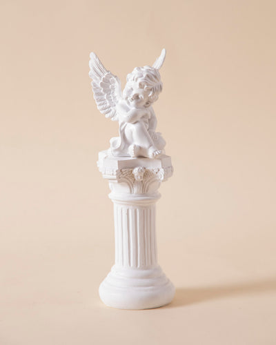 Little Winged Dreamer Angel Cherub Figurine