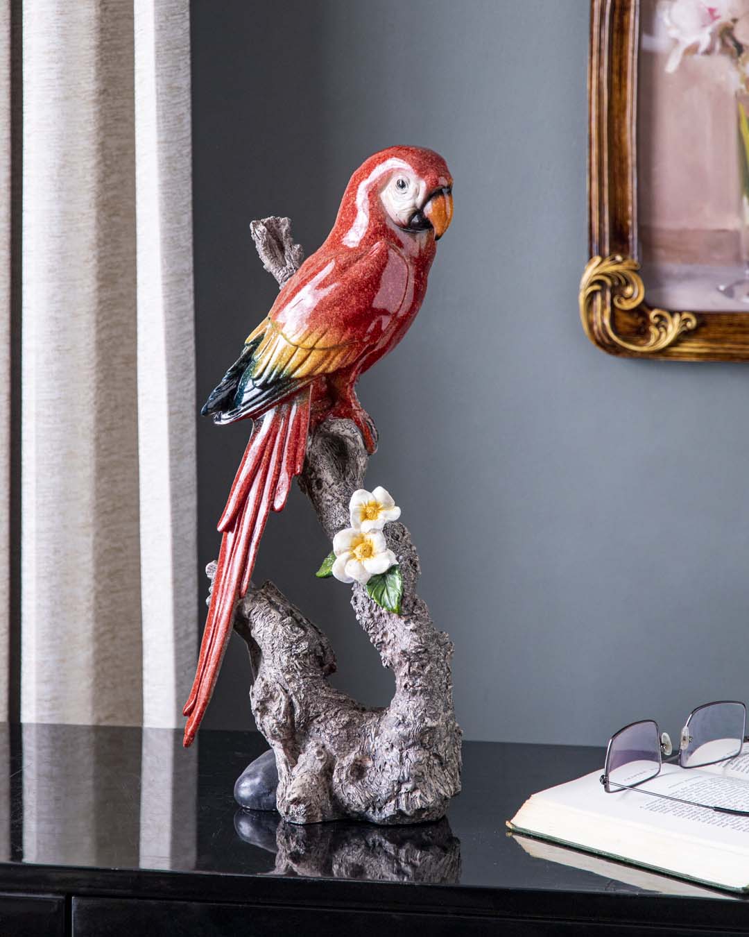 Tropical Birds Tabletop Accent - Small