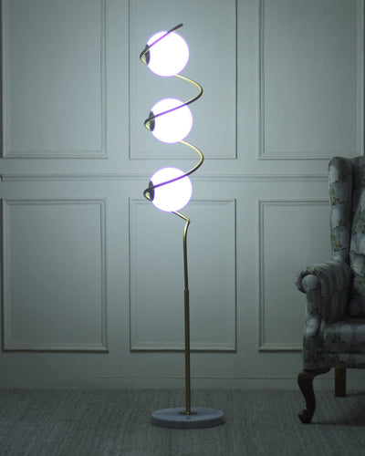 Marble Base Floor Lamp