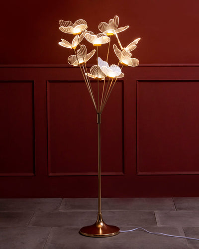 Luminous Butterfly Floor Lamp