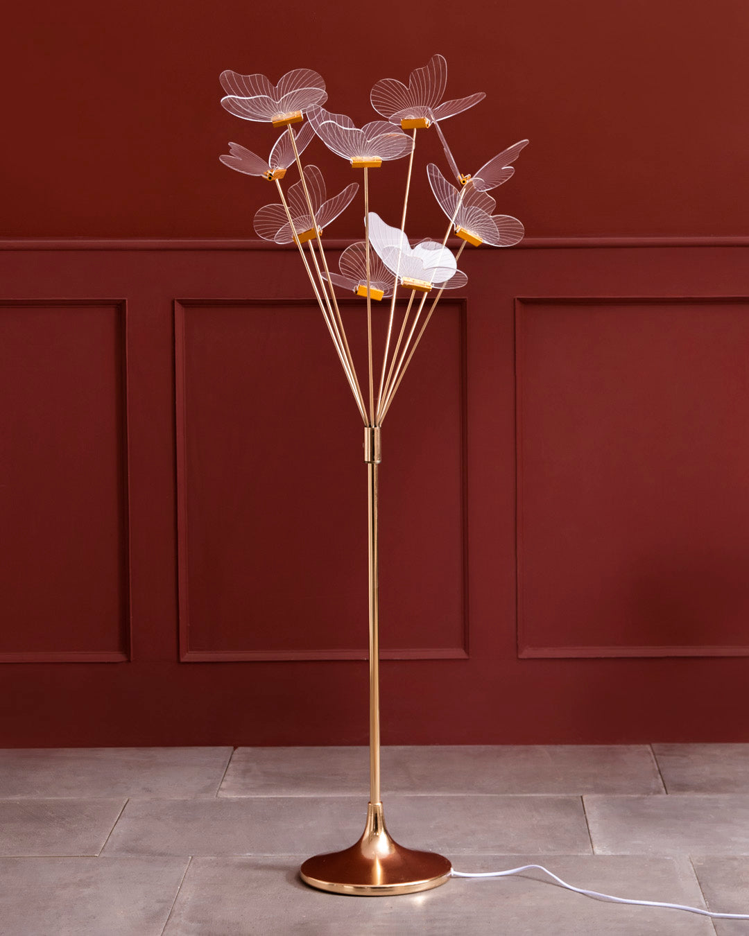 Luminous Butterfly Floor Lamp