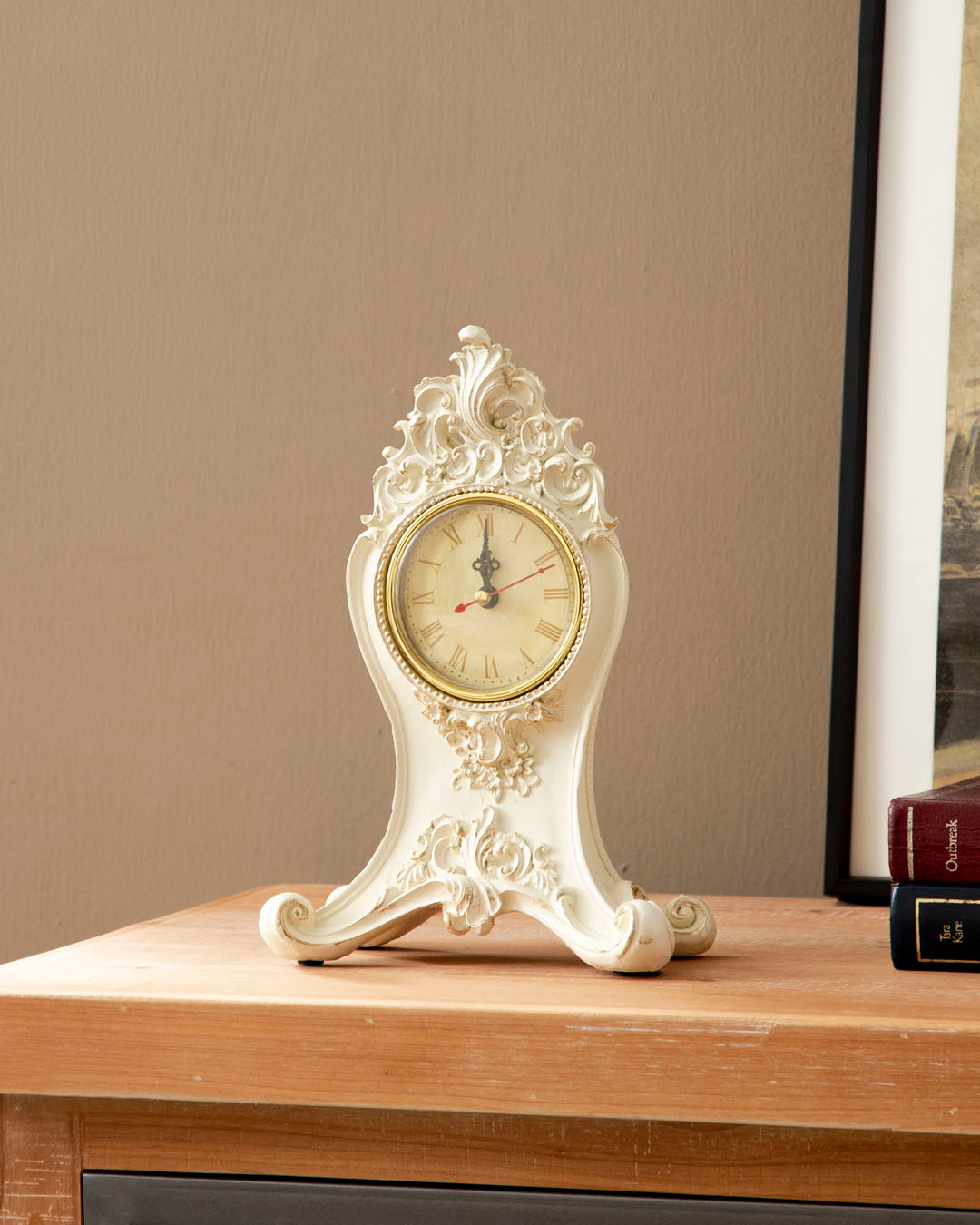 Classic Gold Victorian Table Top Clock