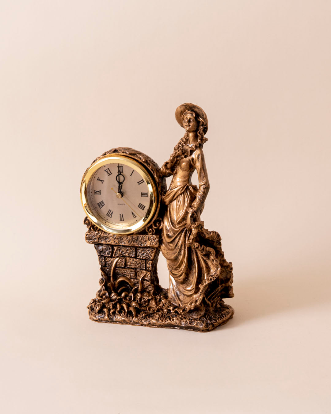 'Victorian Lady' Table Top Clock