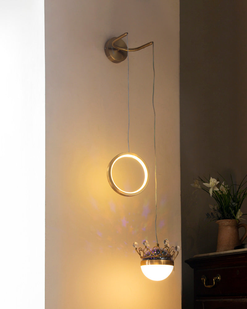 Regal Glow Hanging Wall Light