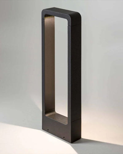 Rectangular Frame LED Garden Bollard Light - Big