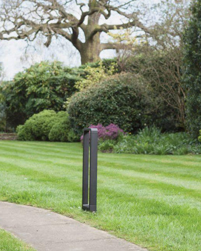 Rectangular Frame LED Garden Bollard Light - Big