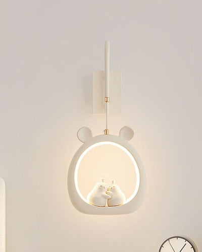 Cartoon Animal Ring Wall Light