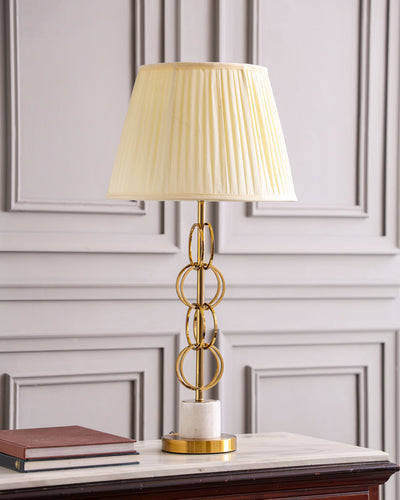 'Gleaming Circlets' Table Lamp