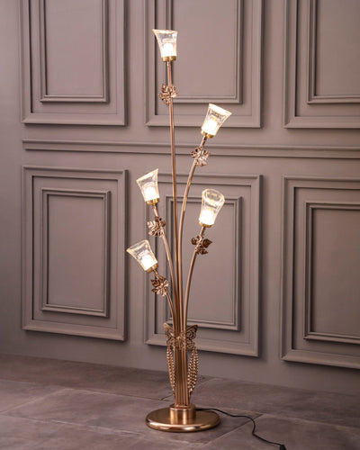Glowing Petals Floor Lamp