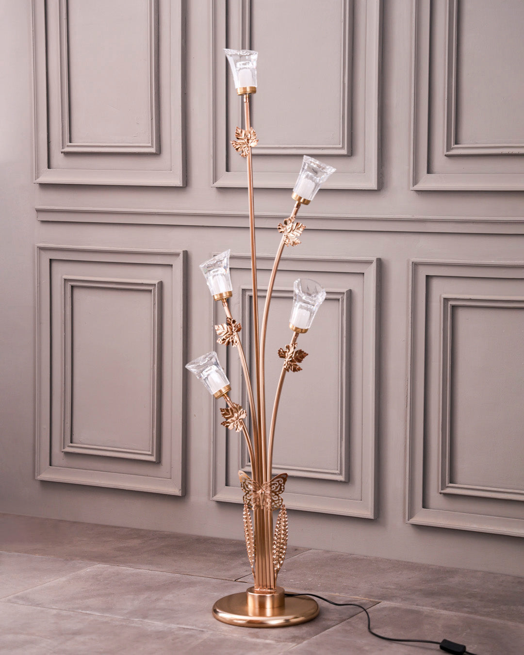 Glowing Petals Floor Lamp