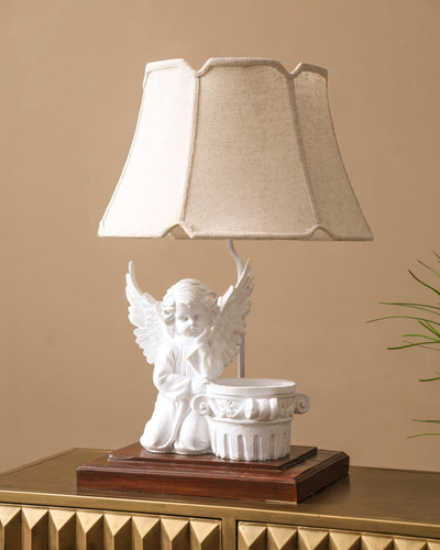 Adorable Angel Cherub Table Lamp